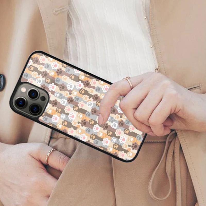 Cute Funny Cats Paws Pattern Magnetic Phone Case For APPLE iPhone 17 Air 16 14 13 12 Pro Max 15 Plus Wireless MagSafe Cover