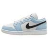 Air 1 Low GS Ice Blue Kids Sneakers Black Sail White 554723-401