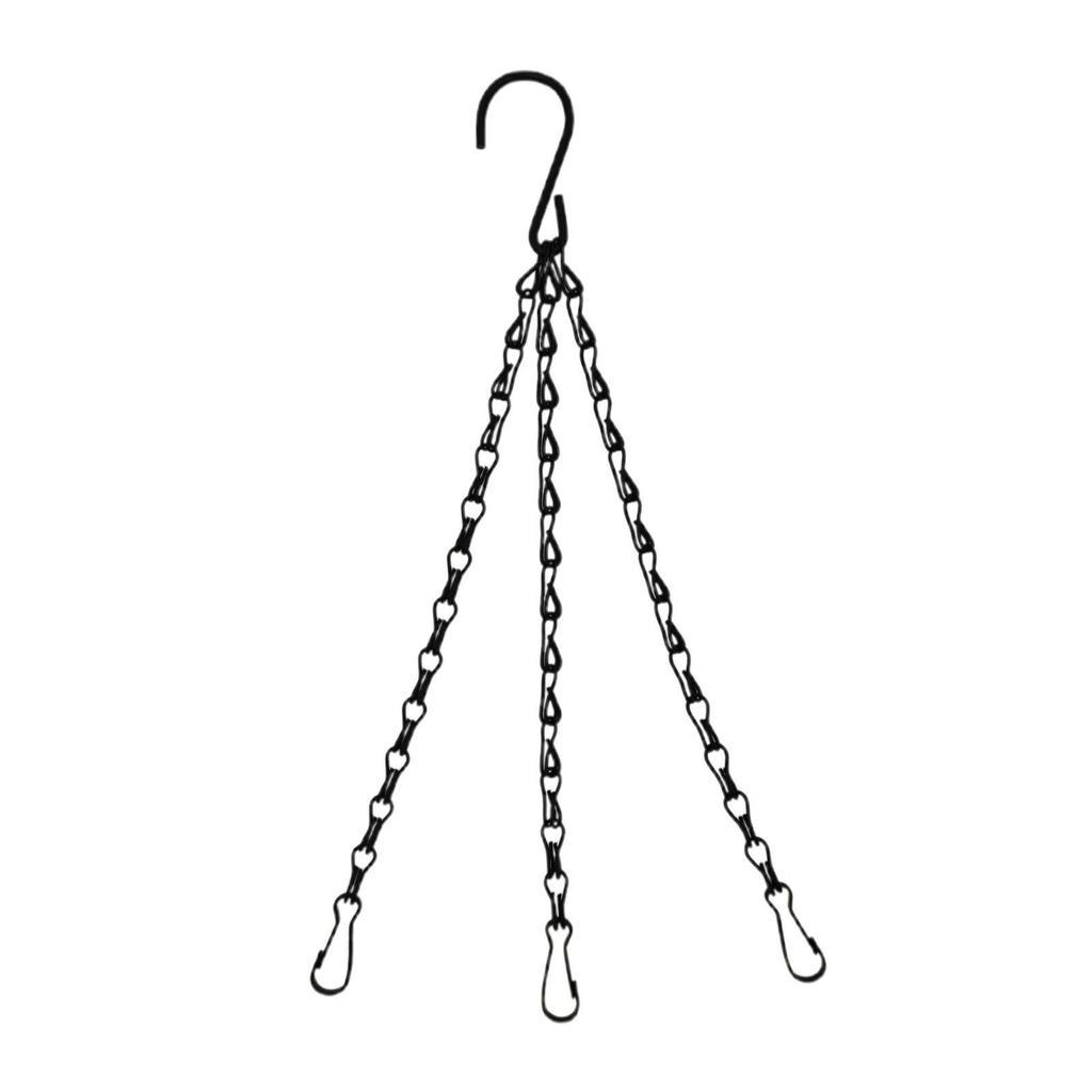 3 Leads Flower Pot Chain Secure Flexibility Hanging Flower Basket Birdcages Hanger for Balcony Garden Home Yard Flower Pots