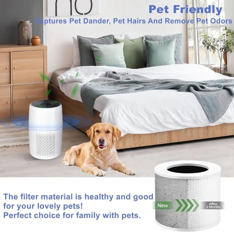 Miniature Filter with Aromas Pads for Core Air Purifiers Aromatherapys Spacer Air Cleaner Replacement Accessories