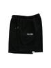 CODE I'M Authentic Logo Print Loose Fit Shorts Black