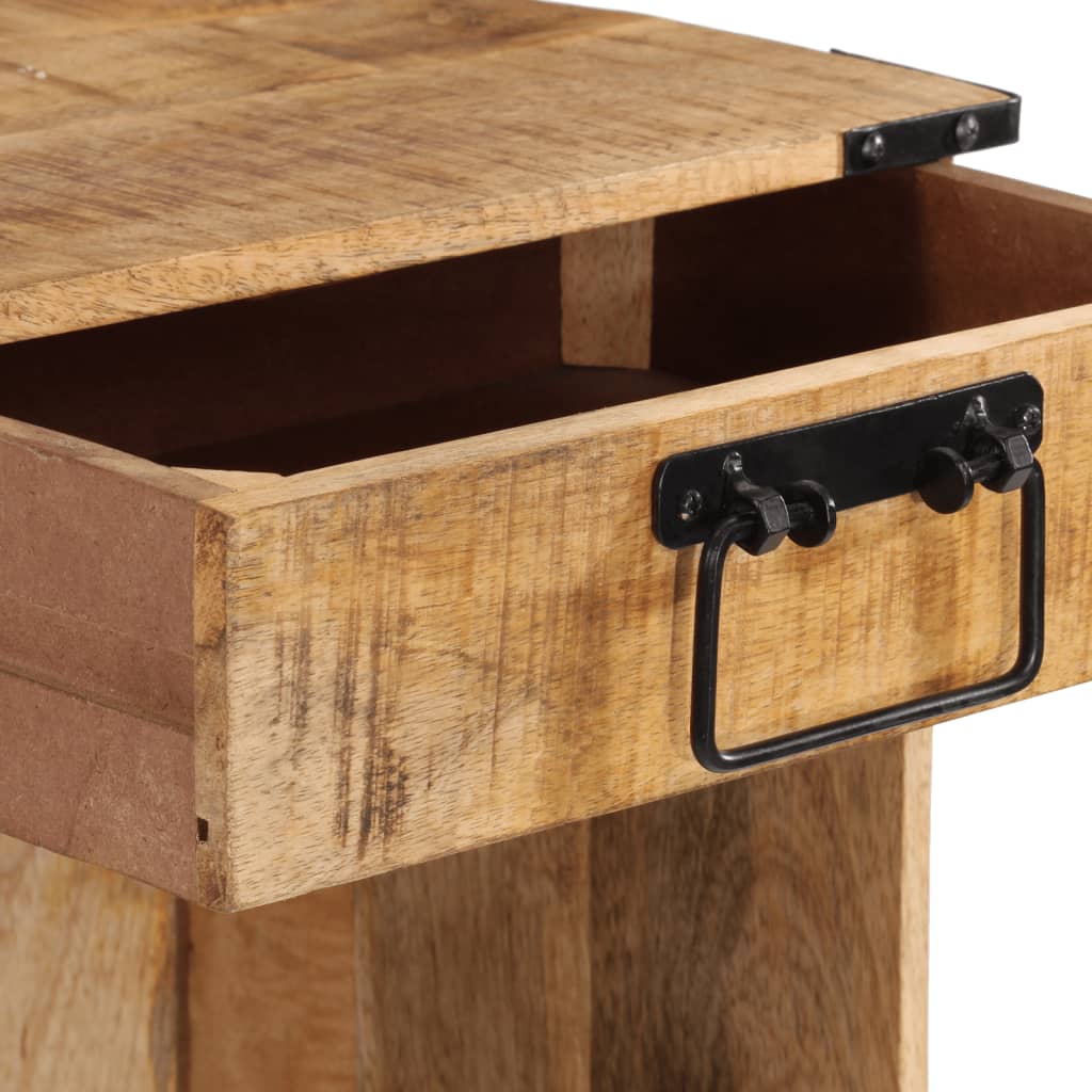 Nightstand 40 x 30 x 37 cm Solid Mango Wood