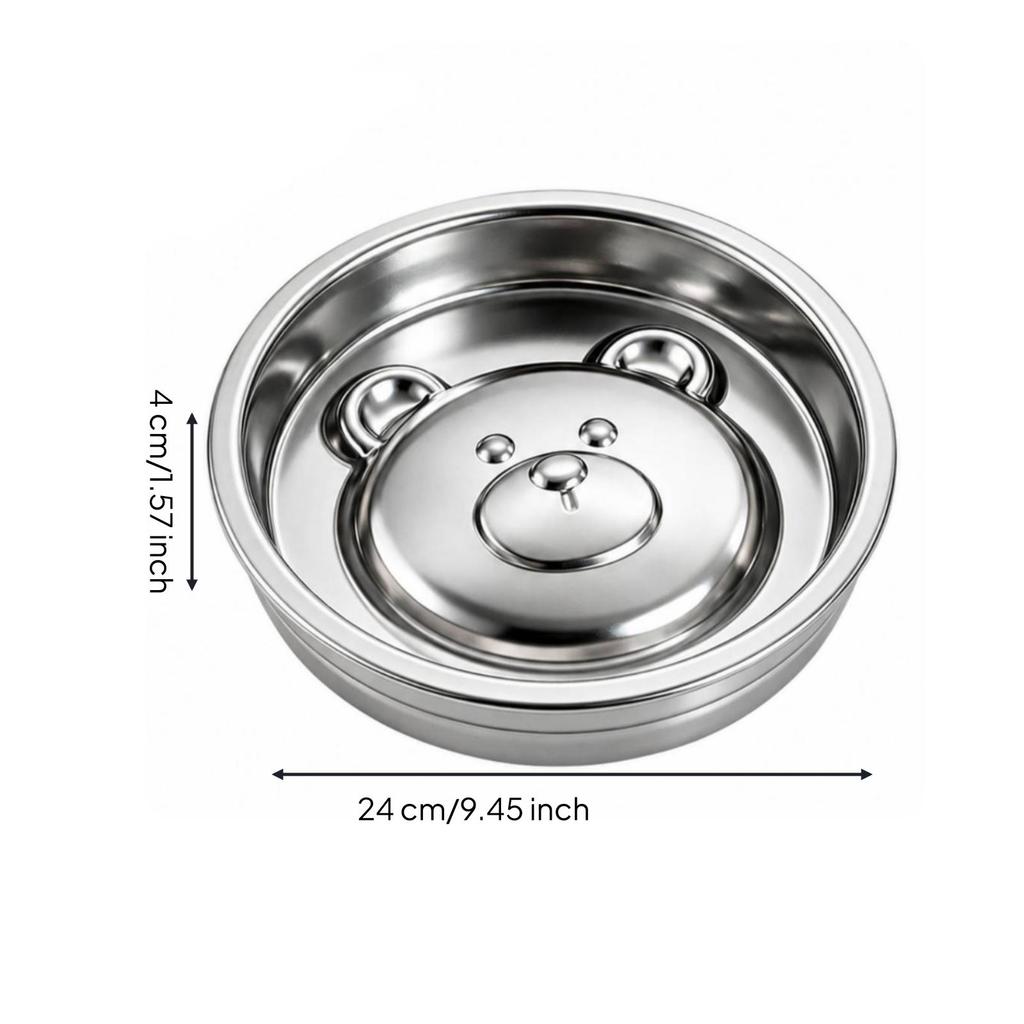 Easy To Wipe Clean Slow Feeder Dog Bowl Low-Height Slow-Feed with