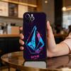 Luxury V-VOLCOMES Sport Style  Soft Silicone Black Cover,Phone Case For iPhone 17,16,15,14,13,12,11 Plus,Pro Max,XS