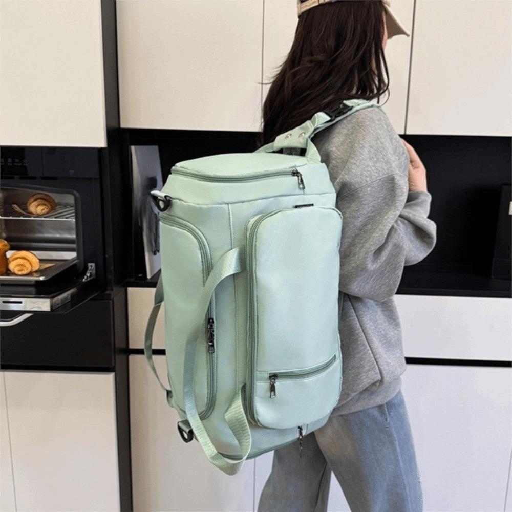 Multifunctional Travel Luggage Bag Oxford Cloth Sports Fitness Bag Travel Backpack Swimming