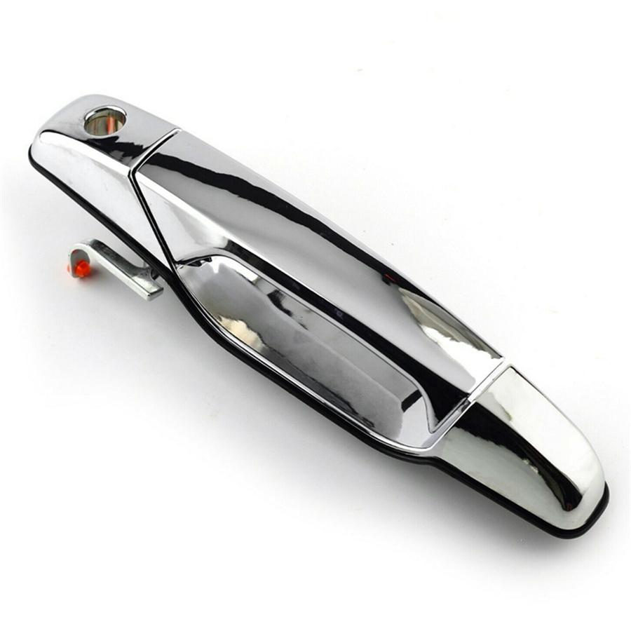 4PCS Door Handle Front Driver Left Side Fit For 2007-2013 Chevy GMC Cadillac Outside