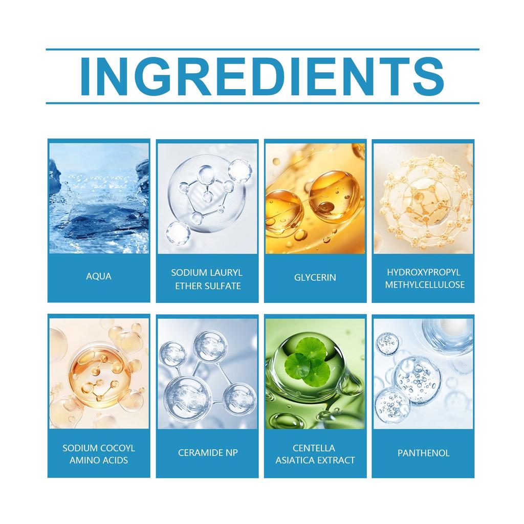 Clear Gel Cleanser Containing Ceramide Amino For Sensitive Muscles,100ml,