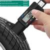 LCD Digital CarTyre Tire Tread Depth Gauge Tire Monitoring System Stainless-steel Caliper Depth Gauge  Inspection Measurer Tools High Quality