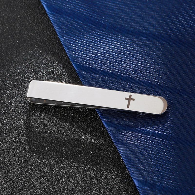 

Металлические зажимы для галстука Cross Classic, заколка для галстука для мужчин, для формальной свадебной церемонии, мужские женские галстуки, аксессуары для костюма