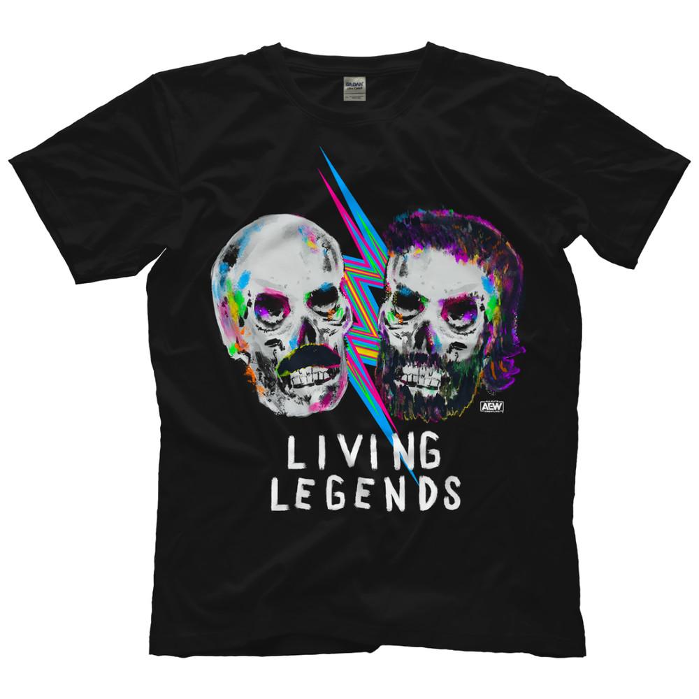 FTR  Living Legends Skulls AEW Official TShirt Unisex T-Shirt XXXL