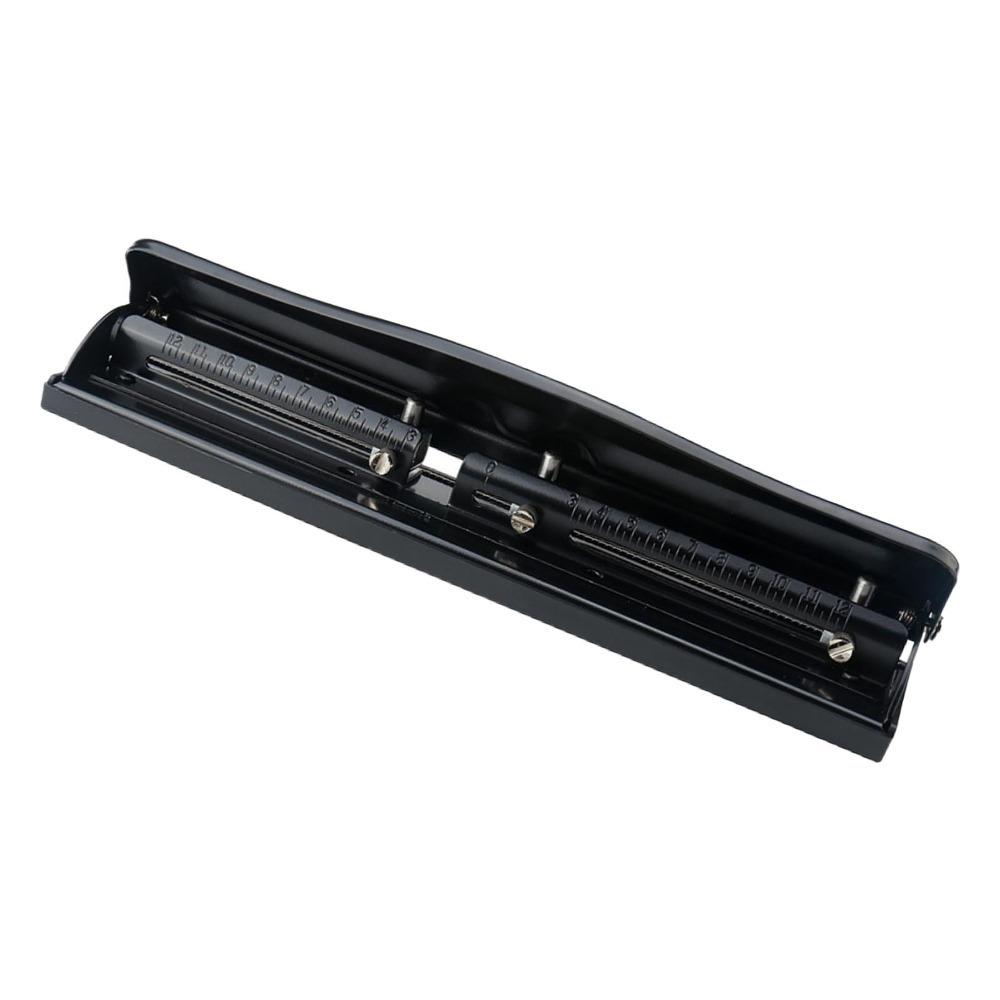 Adjustable Spacing 3 Hole Puncher Metal Hole Punch Adjustable Adjustable Hole Punch Desktop Use