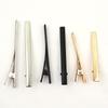 Handcrafted Duckbill Clips with A Fringe and Black One-line Hair Clips As Accessories