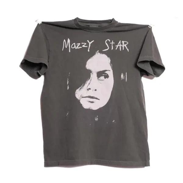 Mazzy Star Fade Into You Tee Shirt bIG fACE Black Unisex S-5XL 1K1026 L