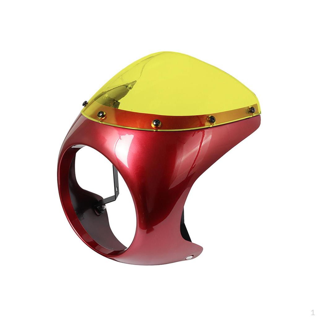 Headlight Fairing Screen ,Fairing Cover Lamp Direct Replaces Easy to Install Frame Protect Supplies