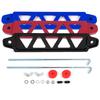 5-Hole Bracket Aluminum Battery Mount Aluminum Alloy Construction Enhanced Stability Aluminum Alloy Battery Holder