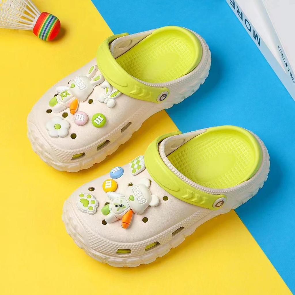 Kids' Crocs Non-Slip Summer Sandals - Boys' & Girls' Outdoor Beach Shoes