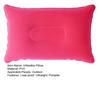 Inflatable Pillow Leak-proof Ultralight Portable Travel Flocked Surface Sleeping Cushion Outdoor Camping Hiking Beach Rectangle Air Pillow