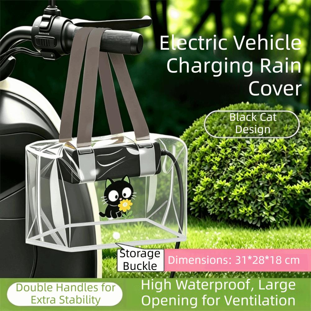 Dustproof Electric Scooter Charger Pouch Thicken Plug Socket Protection Organizer Storage