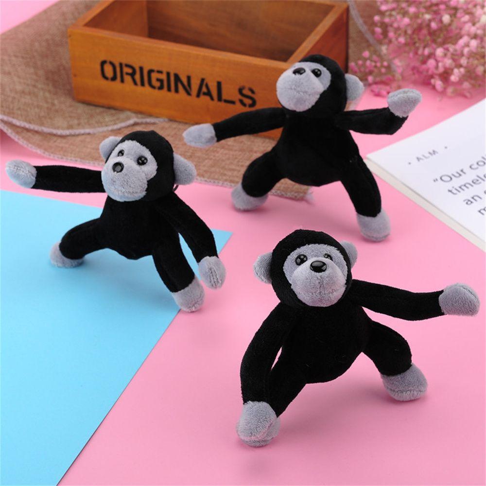 Gift Monkey Key Chain Soft Plush Pendant Plush Gorilla Toy Keychains Doll Chimpanzee Plush Dolls