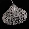 Lampada a sospensione moderna in cristallo a testa singola lustres pendentes arredamento per la casa apparecchio illuminazione Dia18cm lampada in cristallo