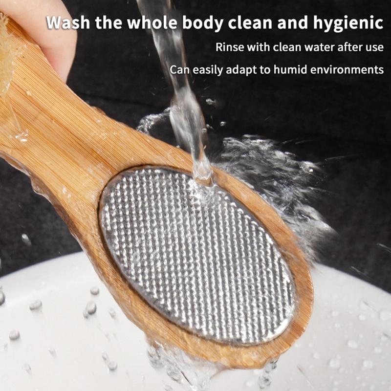 4-in-1 Foot Exfoliating Scrubber Dead Skin Callus Remover Portable Grinding Board for Travel Foot Care