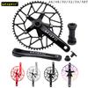 Litepro Crankset BMX Hollowtech Crank Arms For Bicycle 130bcd Integrated Candle Pe 1 Crowns Folding Bike Connecting Rods