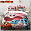 Carton The Amazing World Beding Set Gumbal Young Boys Young Girls Twin Quen King-Sized Dimensionsd Dimensions Soft Duvet Cover Pilowcase Bed boys