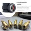 American Style Metal Threaded Pump Nozzle Converter Car Inflator Hose Pumping Adapter Parts
