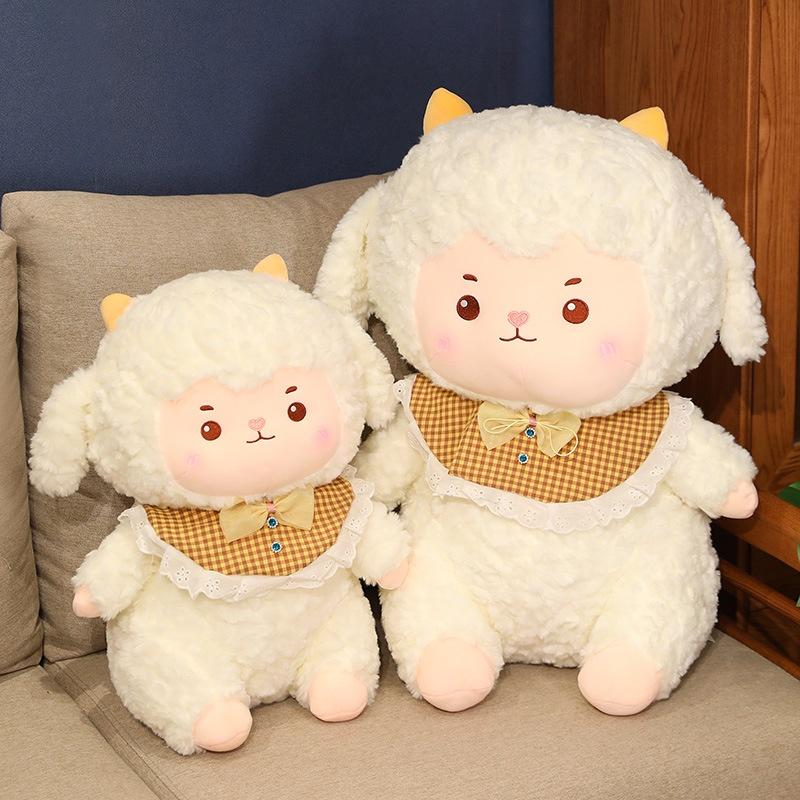 Cute Cloud Sheep Plush Toy For Girls Ideal For Sleeping And Cuddling Wholesale Birthday Gift