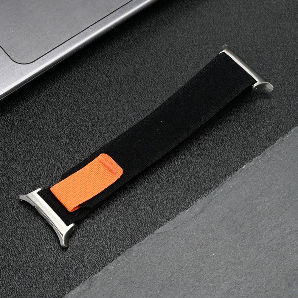 

Для Samsung Galaxy Watch Ultra 47 мм плетеный нейлоновый ремешок для запястья сменный ремешок для часов Black