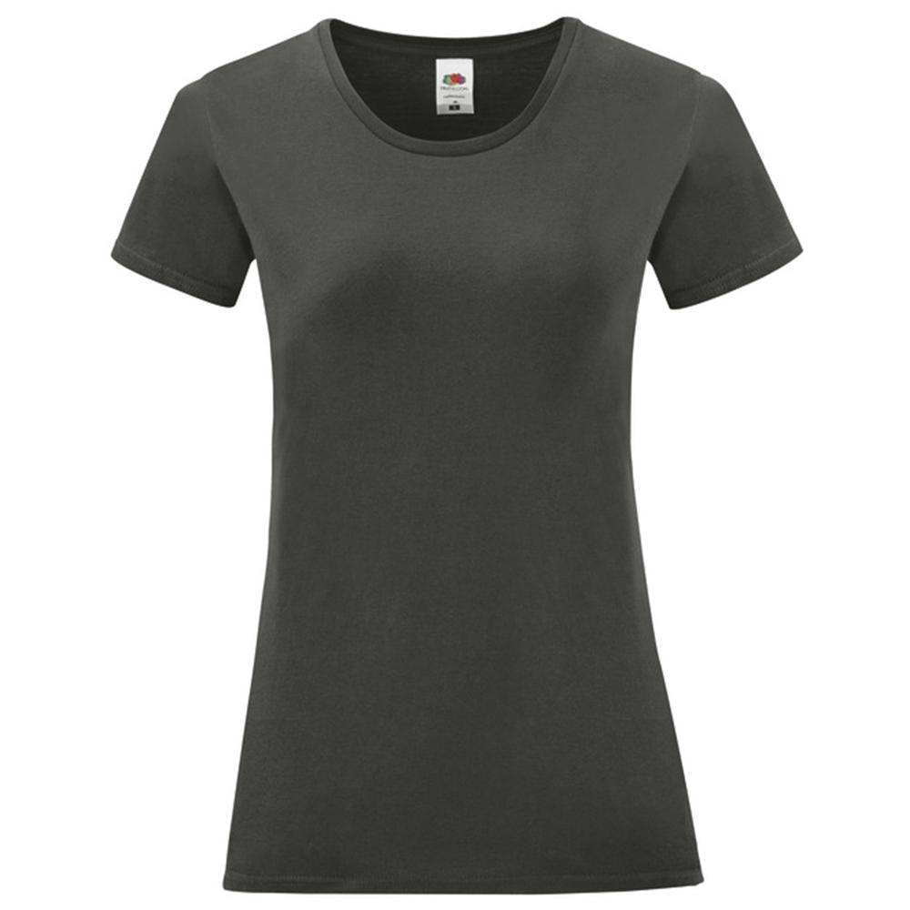 Fruit of the Loom Womens/Ladies Iconic Combed Cotton T-Shirt