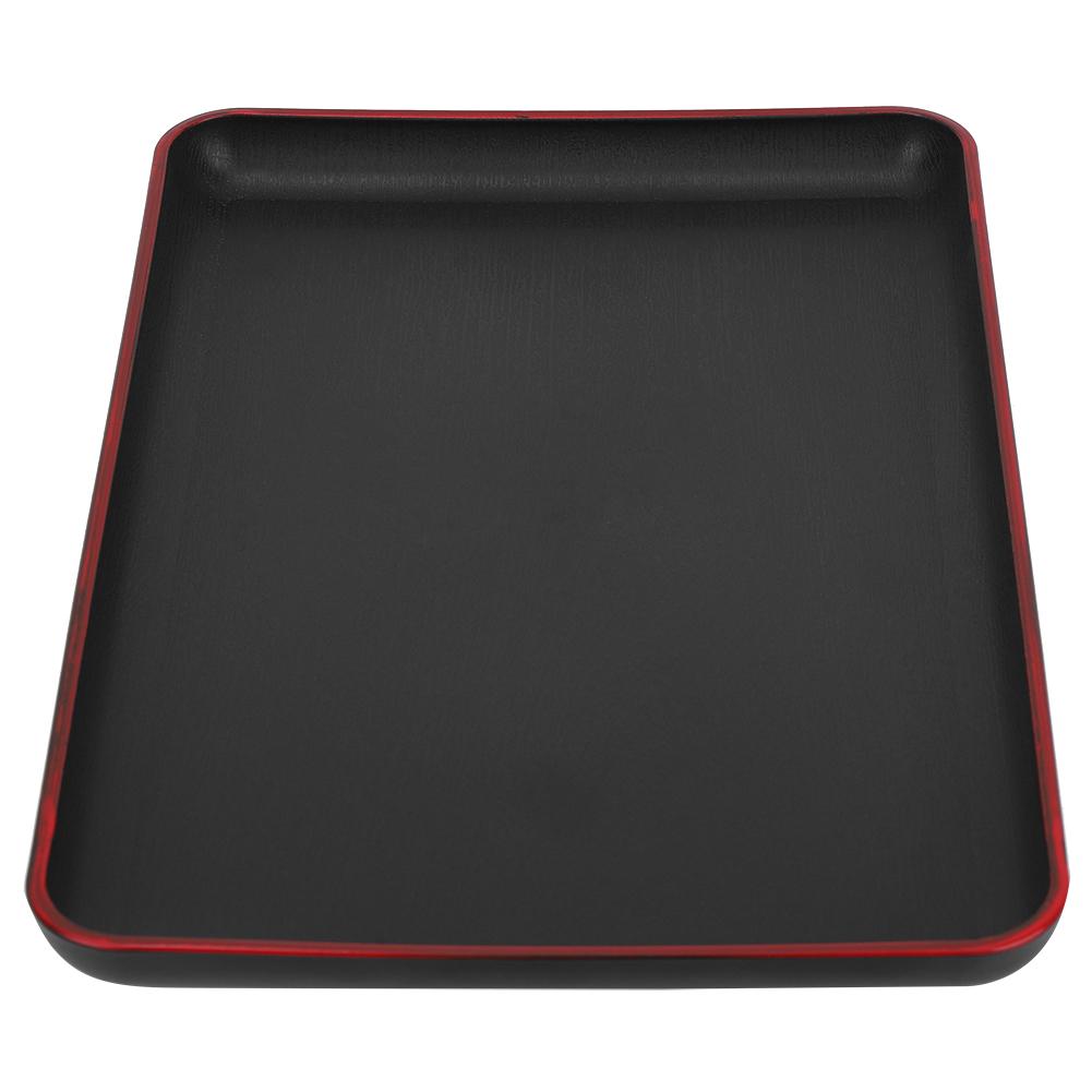 Japanese Rectangular Serving Tray, Durable BPA-Free Plastic for Restaurant & Hotel Use, Lightweight Easy-Clean Tray