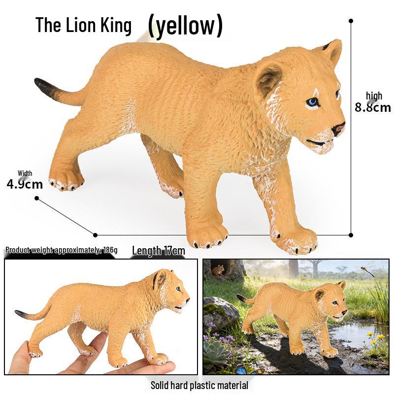 Cross-Border Christmas Wildlife Toy Set: White-tailed & Sika Deer Static Model