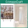Animal Shower Curtain Peva Waterproof Bathroom Divider For Home Use