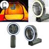 Low Noise Handheld Electric Fan with LED Light Foldable Fan Lightweight Camping Clip  Fan  Outdoor