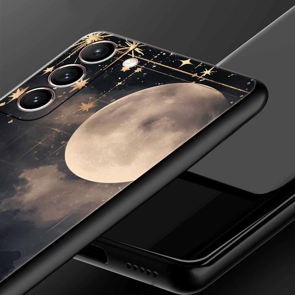 Fashion Starry Sky Stars Phone Case Cover for Samsung Galaxy S26 S25 S24 S23 S22 S20 S21 FE Ultra S25Edge S10 Plus 5G Soft TPU
