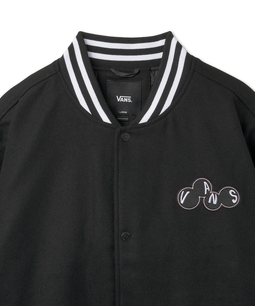 Vans Scuttle Baseball Jacket - Black / Vn000Hmnblk1