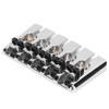 5 String Bass Bridge Metal Guitar Hard Tail Saddle Replacement Parts Music Accessories