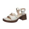 Women Sandals 2025 New Plus Size Fashion Casual Open Toe Shoes for Women High Heels Strange Style Solid Color Designer Sandals