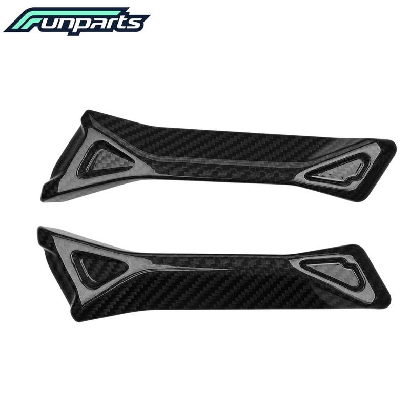 Funparts Motorcycles Side Bumper Block Protector For Surron Ultra Bee Electric Pit Dirt Bike Parts Replacement Carbon Fiber