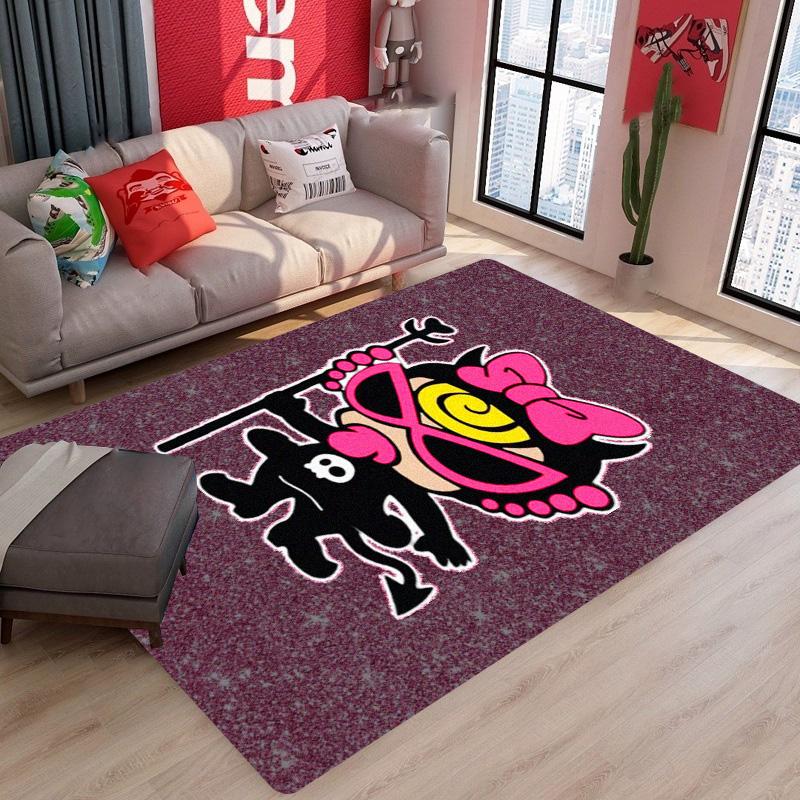 Japan Fashion H-hysteric Mini Carpet Floor Mat Bathroom Kid Room Bedroom Decoration Balcony Anti-Slip Doormat Living Room Rugs