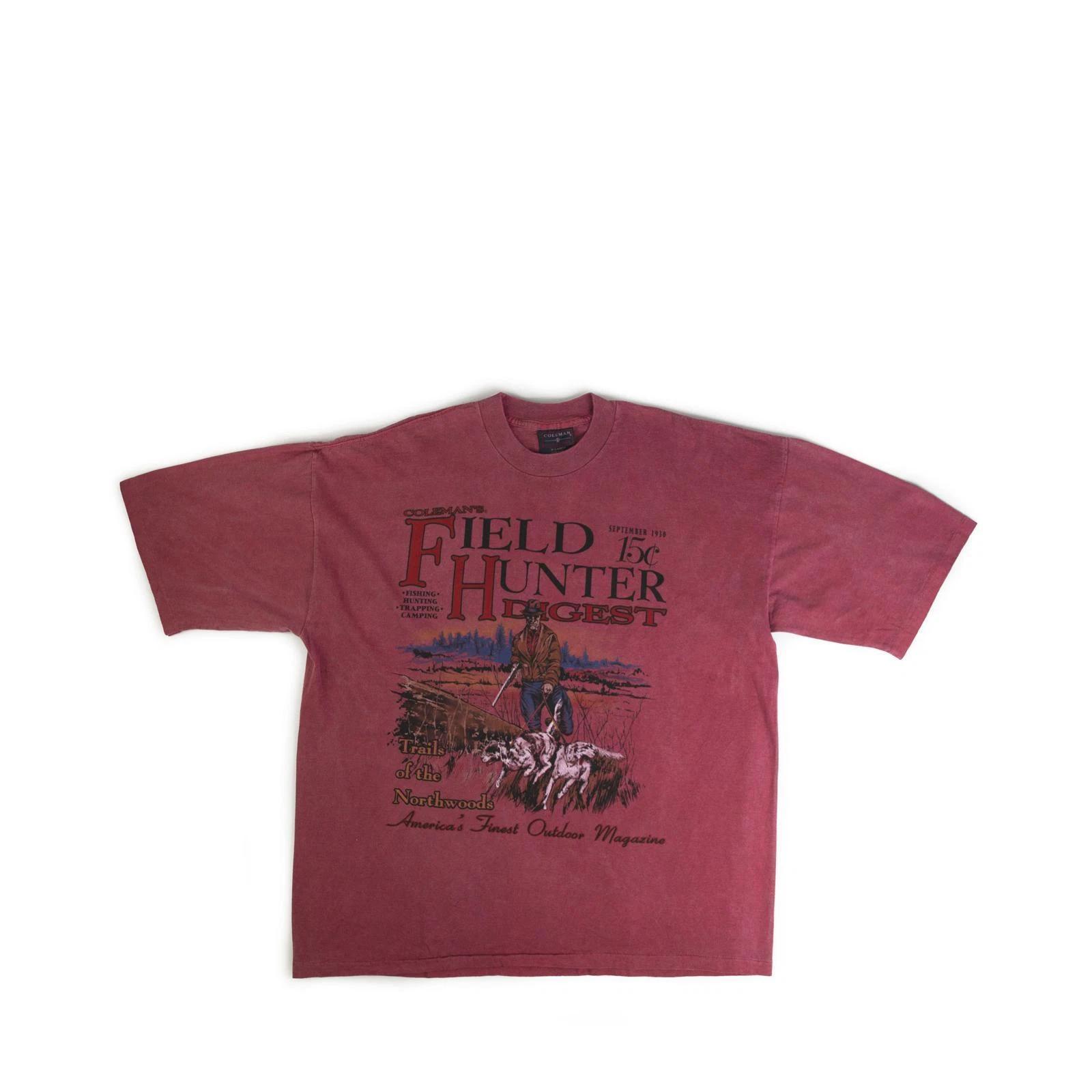 Vintage 1990 s Field Hunters Digest Tee Shirt S