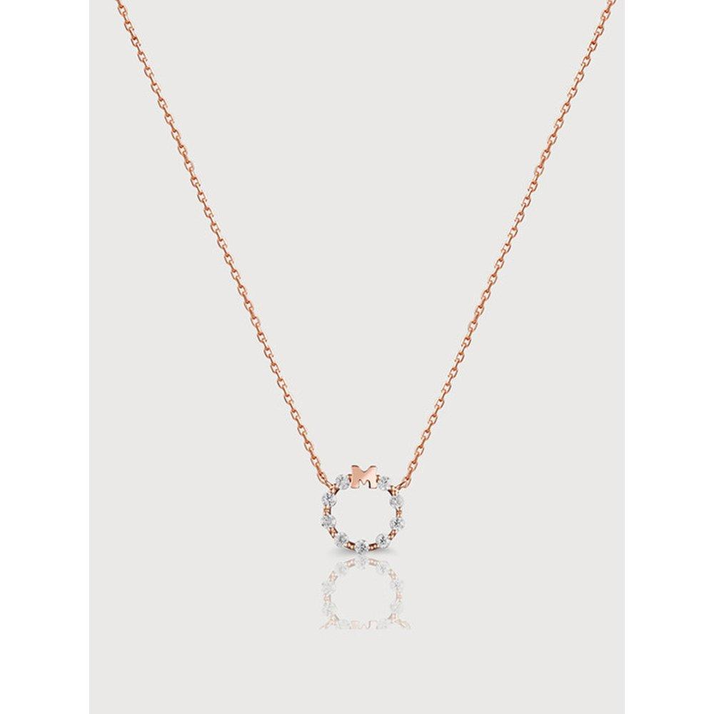 

Cubism Rose Silver Necklace A201Sn9106Rpa 42Cm