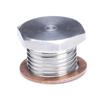 304 Stainless Steel M18 X 1.5 Thread O2 Oxygen Sensor Plug Fit For American European Japanese Cars and Trucks