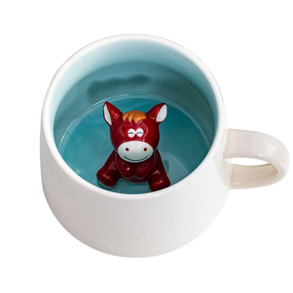 Roztomilé děti Zodiac Water Cup Hrnek na kávu Keramický šálek Mléko Čajový šálek