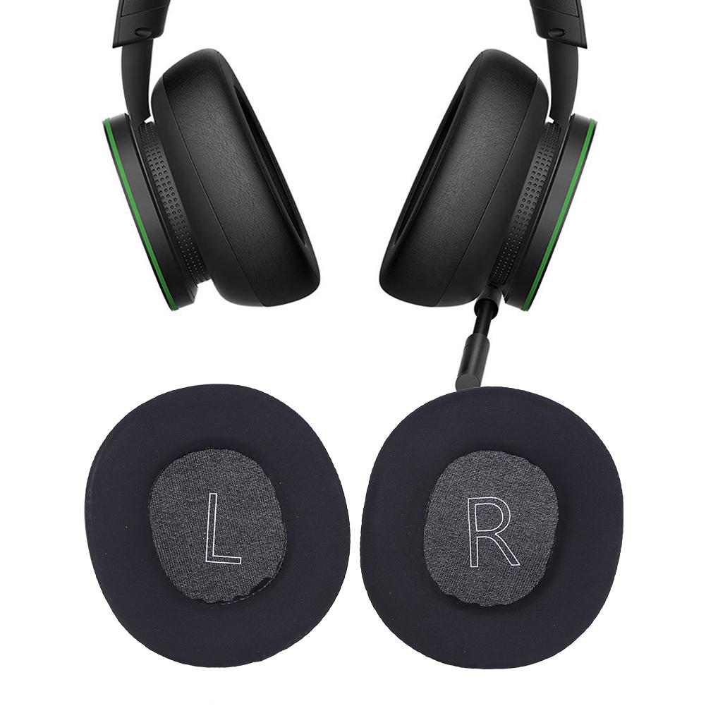 Cooling Gel Replacement Ear Pads Cushions Memory Foam Headphone Earpads Protein Leather Ear Cups Cover for Microsoft Xbox Series