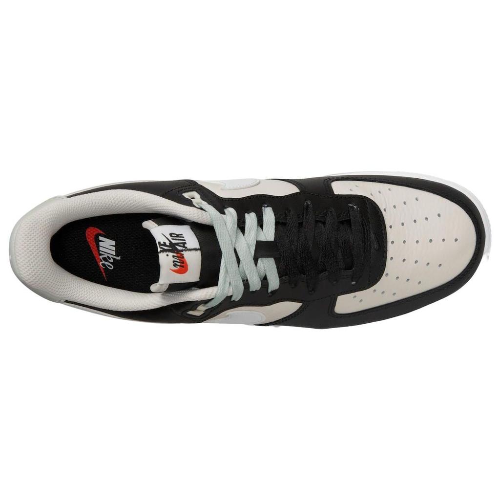 Nike Air Force 1 07 LV8 Split - Black Phantom Men Sneakers White Light-Silver FD2592-002