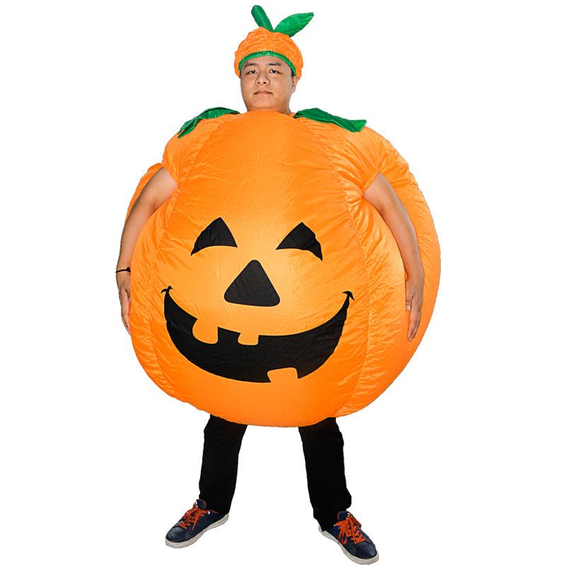 

Halloween Pumpkin Inflatable Costume Holiday Costume Christmas Prop Costume 150-190CM