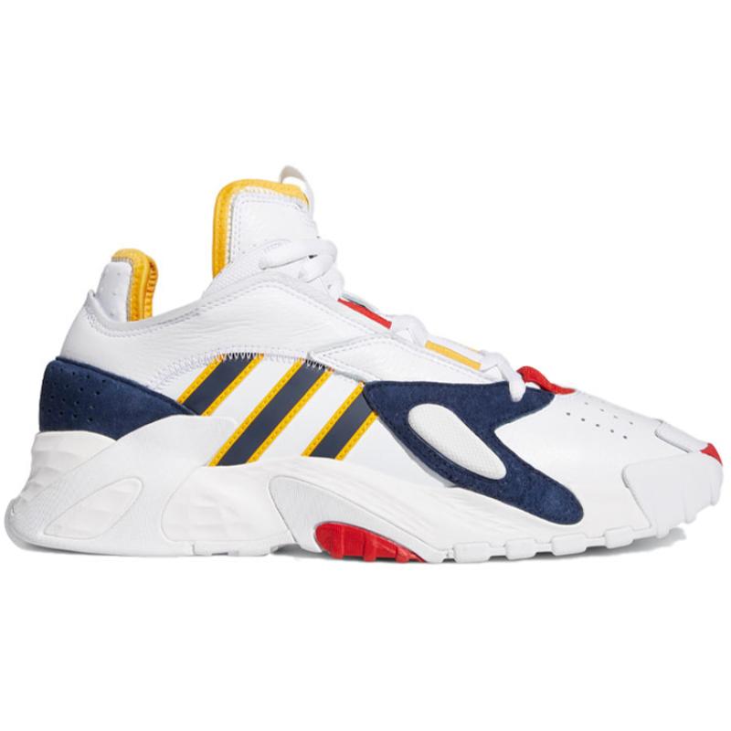 adidas Streetball 'White Navy Scarlet' Sneakers FW8621
