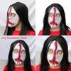 Halloween Horror Props Ghost House Escape Room Npc Latex Mask For Adults